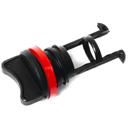 Заглушка дренажная Sunfine 19 мм, нейлон черный без корпуса (SF20320-1)